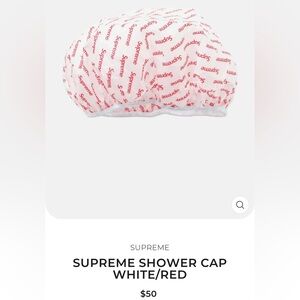 AUTHENTIC Supreme Shower Cap